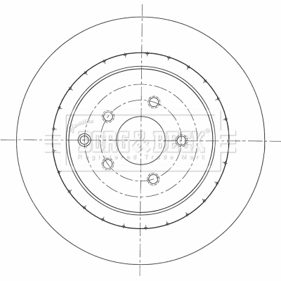 Brake Disc (BBD6094S)