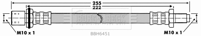Brake Hose (BBH6451)