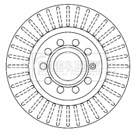 Brake Disc (BBD4314)