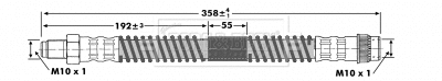 Brake Hose (BBH7133)
