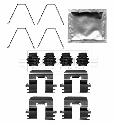 Accessory Kit, disc brake pad (BBK1646)