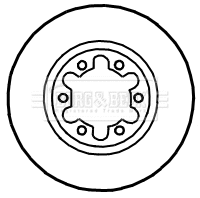 Brake Disc (BBD4708)
