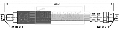 Brake Hose (BBH6927)