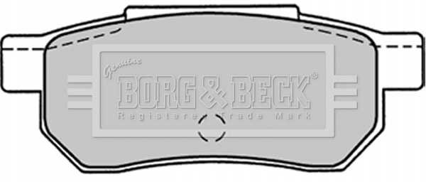 Brake Pad Set, disc brake (BBP1301)