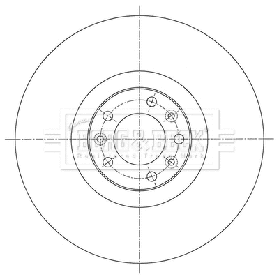 Brake Disc (BBD5985S)