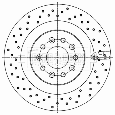 Brake Disc (BBD6186S)
