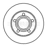 Brake Disc (BBD4899)