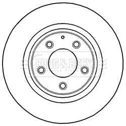 Brake Disc (BBD5224)