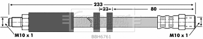 Brake Hose (BBH6761)