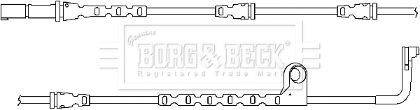 Warning Contact, brake pad wear (BWL3034)