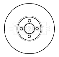 Brake Disc (BBD4874)