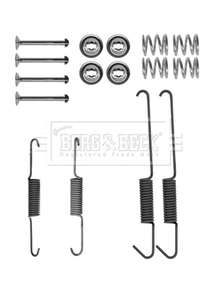 Accessory Kit, brake shoes (BBK6301)
