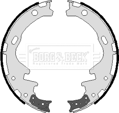 Brake Shoe Set (BBS6010)