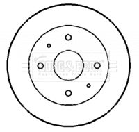 Brake Disc (BBD4145)
