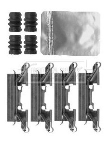 Accessory Kit, disc brake pad (BBK1563)