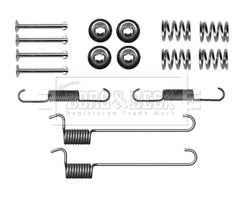 Accessory Kit, parking brake shoes (BBK6162)