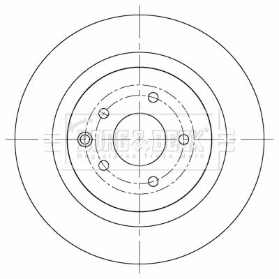 Brake Disc (BBD5405)