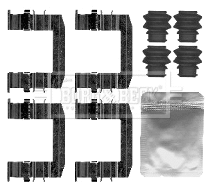 Accessory Kit, disc brake pad (BBK1576)