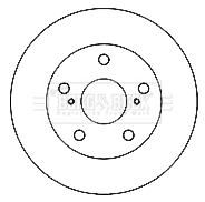 Brake Disc (BBD5177)