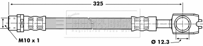 Brake Hose (BBH6917)