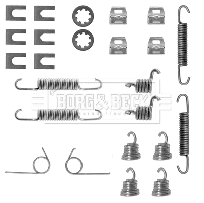 Accessory Kit, brake shoes (BBK6104)