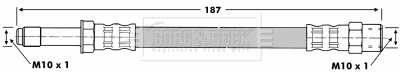Brake Hose (BBH6780)