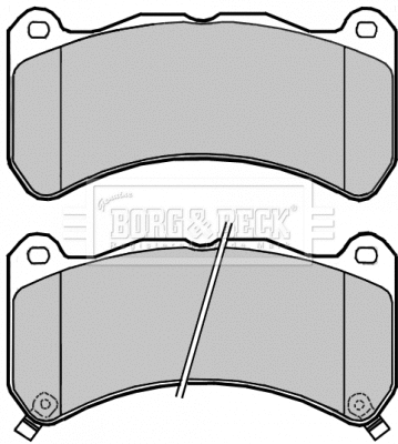Brake Pad Set, disc brake (BBP2294)