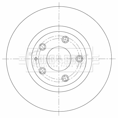 Brake Disc (BBD5381)