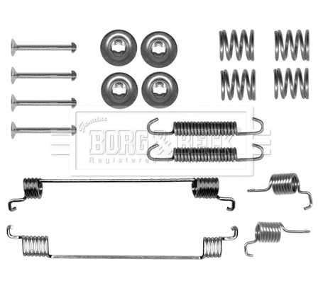 Accessory Kit, brake shoes (BBK6308)