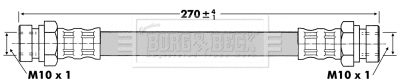 Brake Hose (BBH6728)