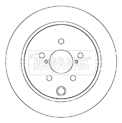 Brake Disc (BBD5345)