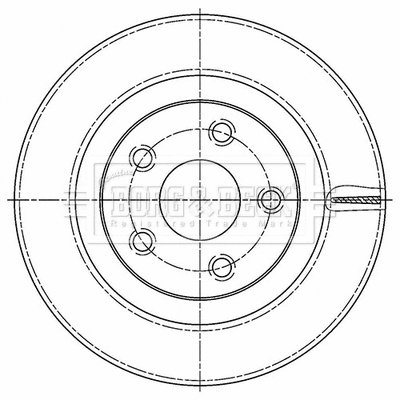 Brake Disc (BBD6180S)