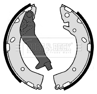 Brake Shoe Set (BBS6350)