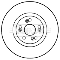 Brake Disc (BBD5928S)