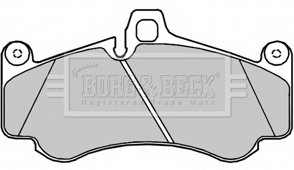 Brake Pad Set, disc brake (BBP2371)