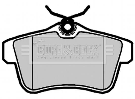 Brake Pad Set, disc brake (BBP2095)
