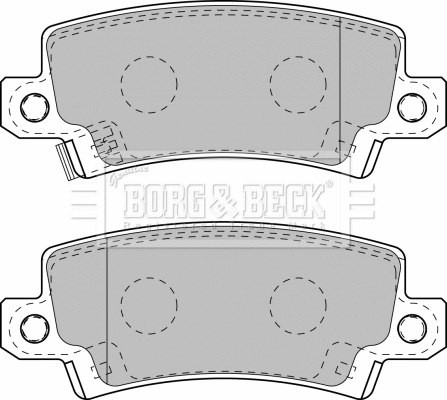 Brake Pad Set, disc brake (BBP1770)