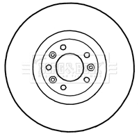 Brake Disc (BBD5774S)