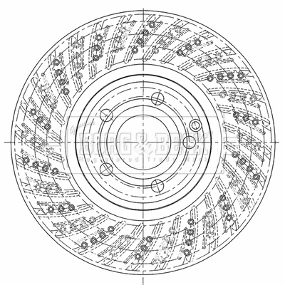 Brake Disc (BBD6116S)