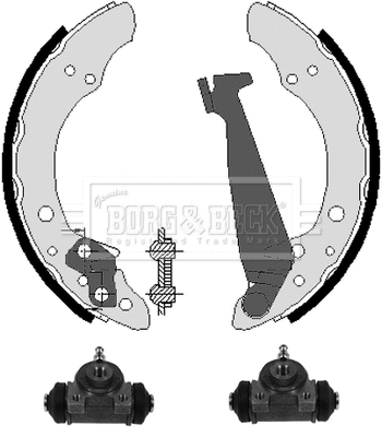 Brake Shoe Set (BBS1032K)