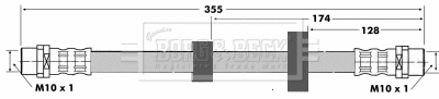 Brake Hose (BBH6425)