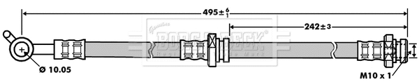 Brake Hose (BBH7161)