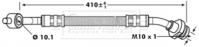Brake Hose (BBH7156)