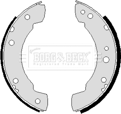 Brake Shoe Set (BBS6229)