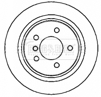 Brake Disc (BBD5715S)