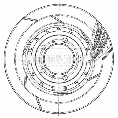 Brake Disc (BBD6159S)
