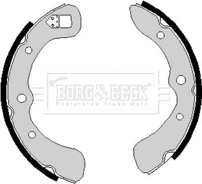 Brake Shoe Set (BBS6129)