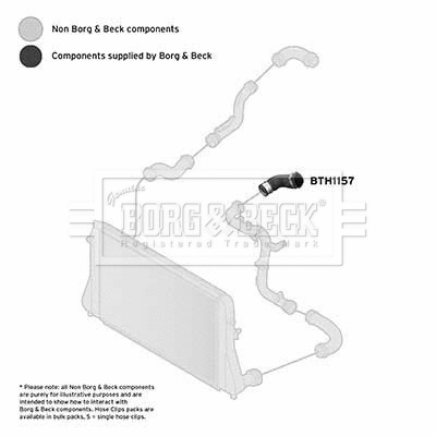 Charge Air Hose (BTH1157)