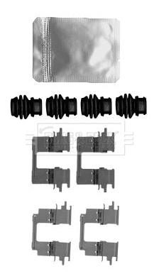 Accessory Kit, disc brake pad (BBK1600)