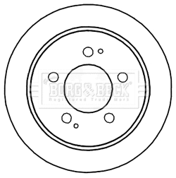 Brake Disc (BBD5169)